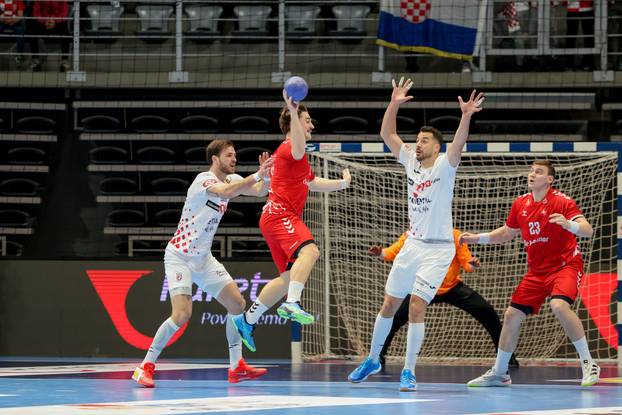 Zadar: Prijateljska utakmica između Hrvatske i Švicarske