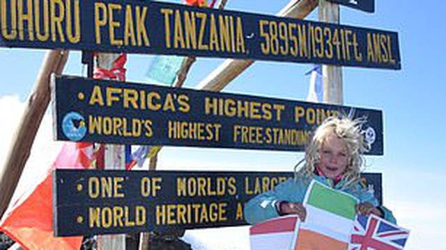 Britanka najmlađa djevojčica koja je osvojila Kilimanjaro