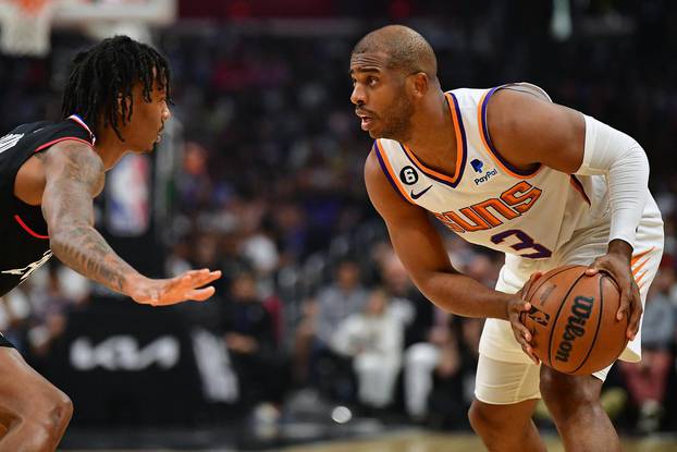 NBA: Playoffs-Phoenix Suns at Los Angeles Clippers