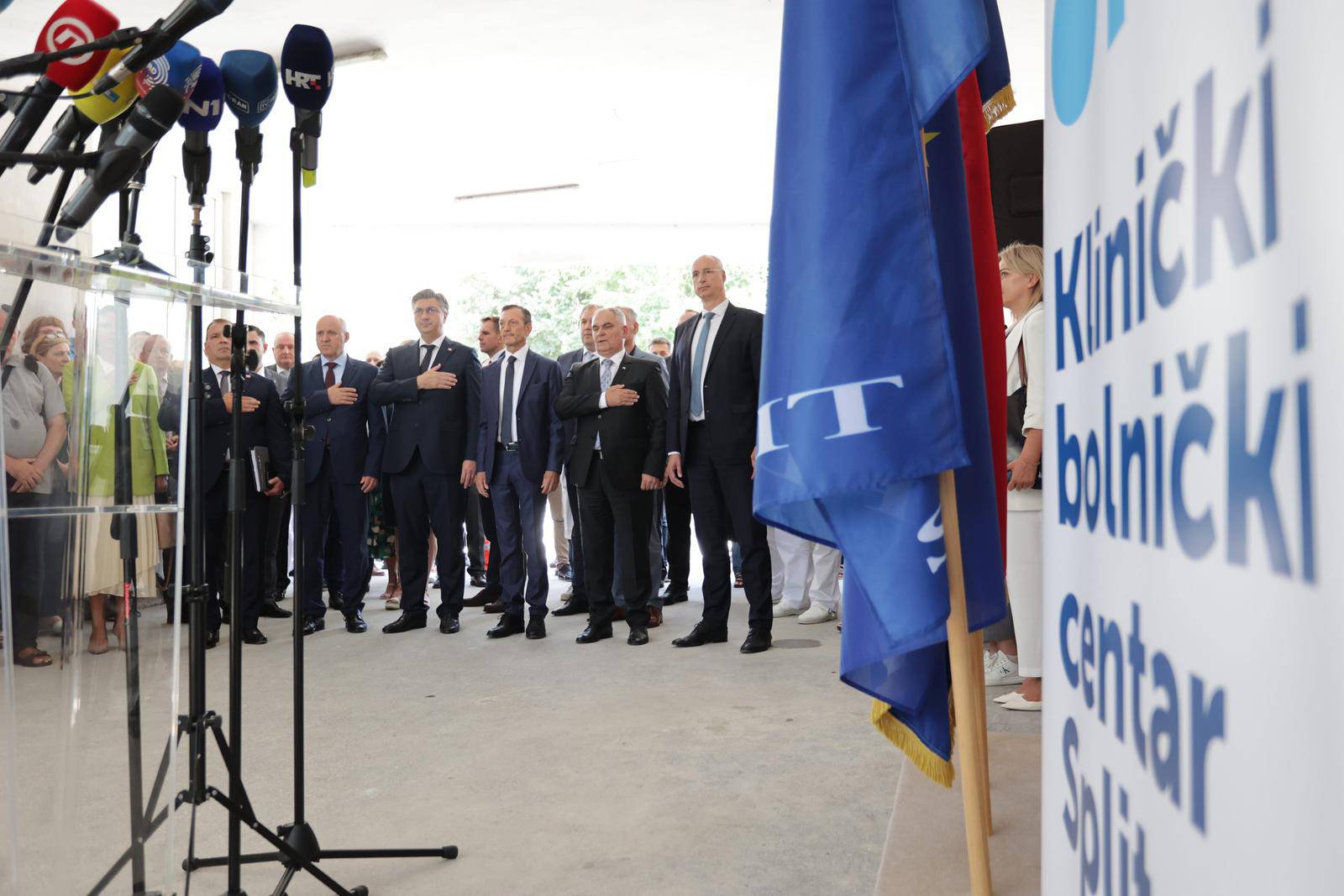 Split: Plenković na svečanosti otvorenja Objedinjenog hitnog bolničkog prijama KBC-a Split