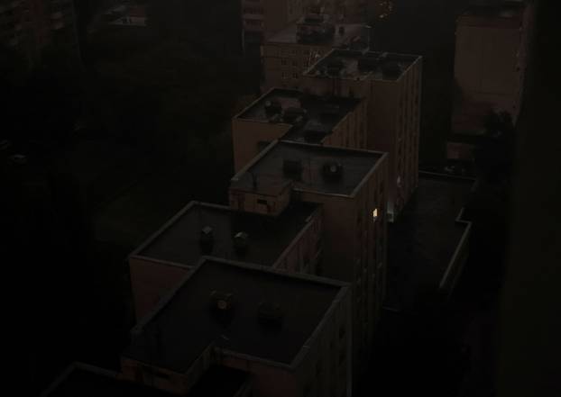 Aftermath of a Russian missile and drone attack in Kyiv