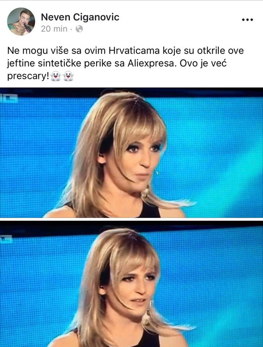 Ciganović o Antonijinoj novoj frizuri: Otkrila je jeftine perike