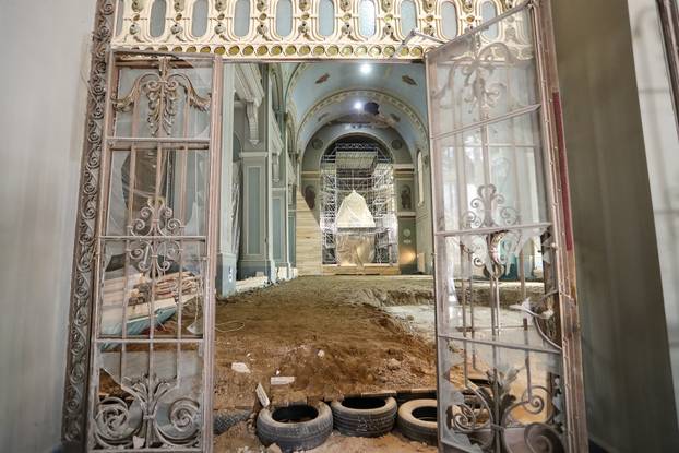 Zagreb: Obnova Bazilike Srca Isusova u Palmotićevoj ulici