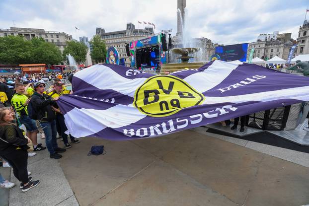 Atmosfera u Londonu uoči finala UEFA Lige prvaka između Real Madrida i Borussie Dortmund