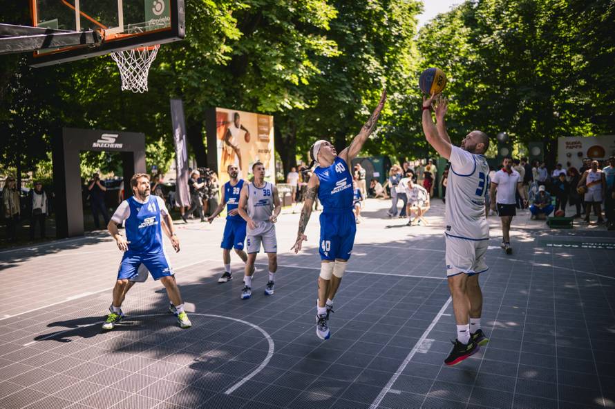 Skechers košarkaški timovi zagrijali su beton Mažuranca ususret Sunset Sports Festivalu