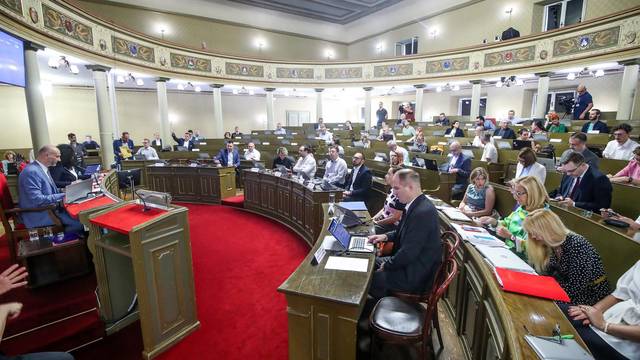 Zagreb: Počela je sjednica Gradske skupštine