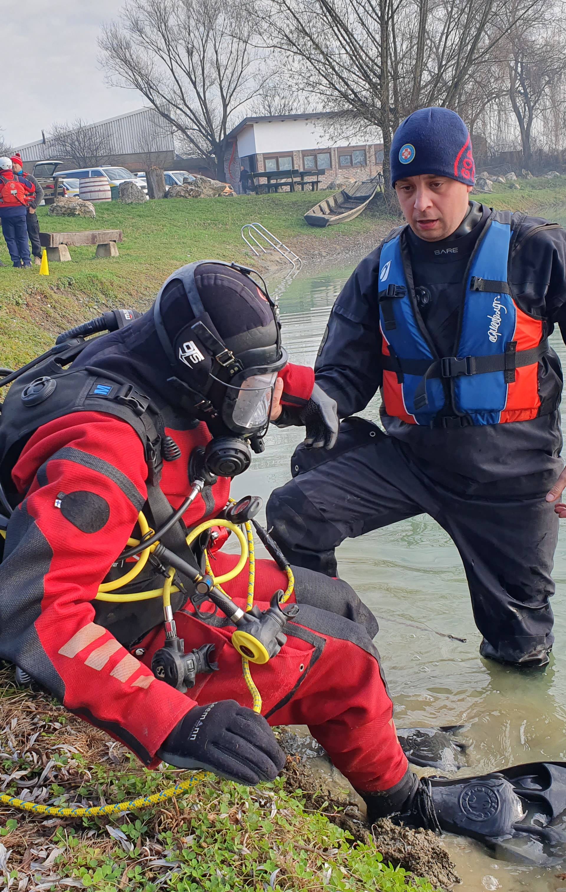 HGSS je spreman: Ne može im ništa ni mutna ledena Sava