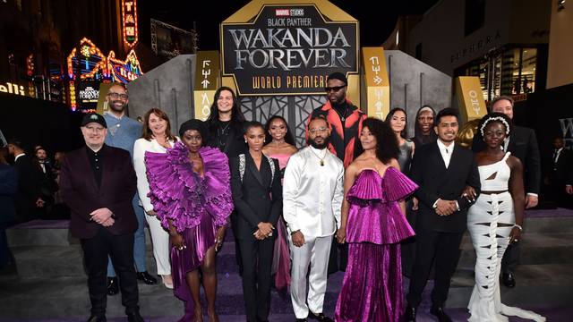 Zvijezde filma 'Black Panther'  zasjale su na ljubičastom tepihu
