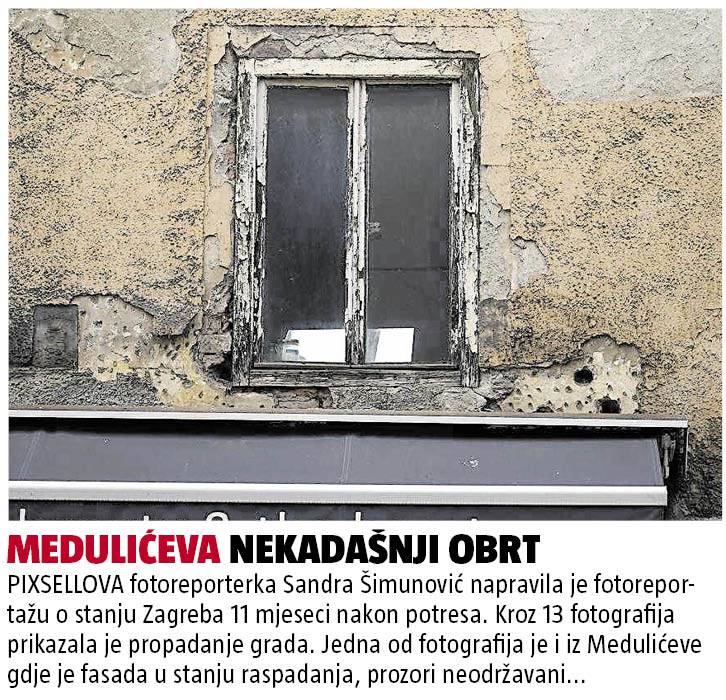 Zagreb i dalje u okovima skela i zaštitnih ograda: 'Kod nas još traje potres, pao je dio fasade'