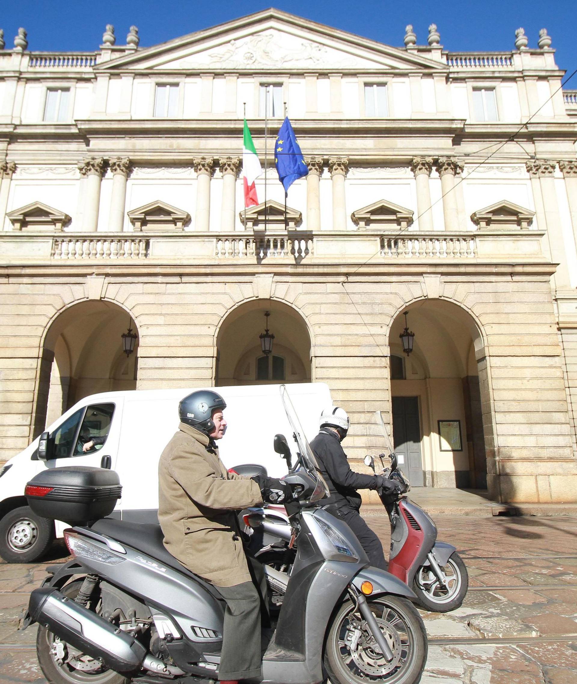 MILAN - ANOTHER CASE OF CORONAVIRUS AT THE TEATRO ALLA SCALA