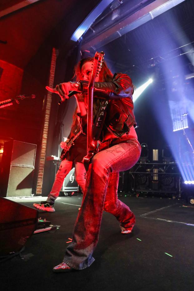 Zagreb: U Tvornici kulture održan je koncert rock grupe Halestorm