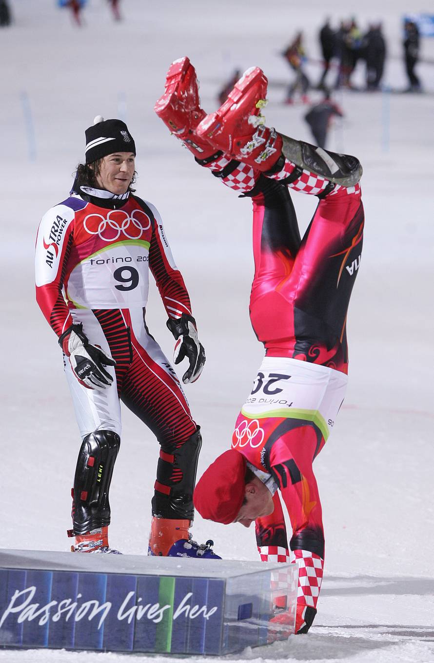 Torino: 13.02.2006., Ivica Kosteli? osvojio srebrnu medalju na ZOI