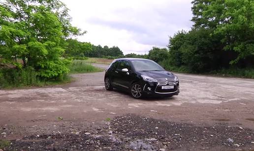 Pogledajte test: Mali Citroën DS3 u atraktivnoj Black verziji