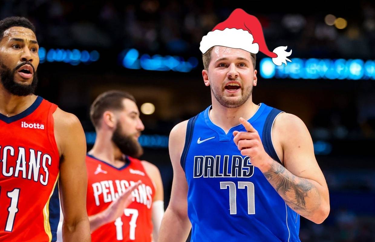 Luka Dončić kao Djed Božićnjak: Bolesnoj djeci izmamio osmijeh