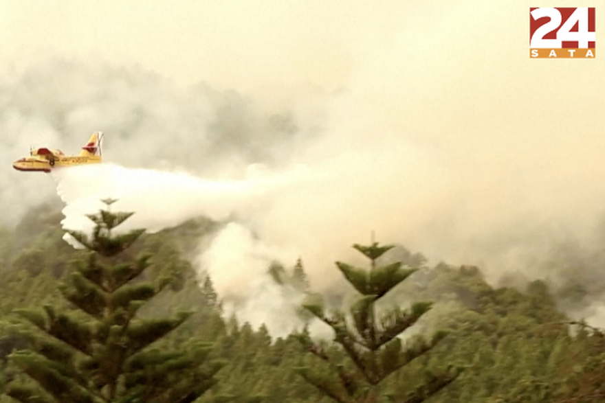Požar u nacionalnom parku na Tenerifima
