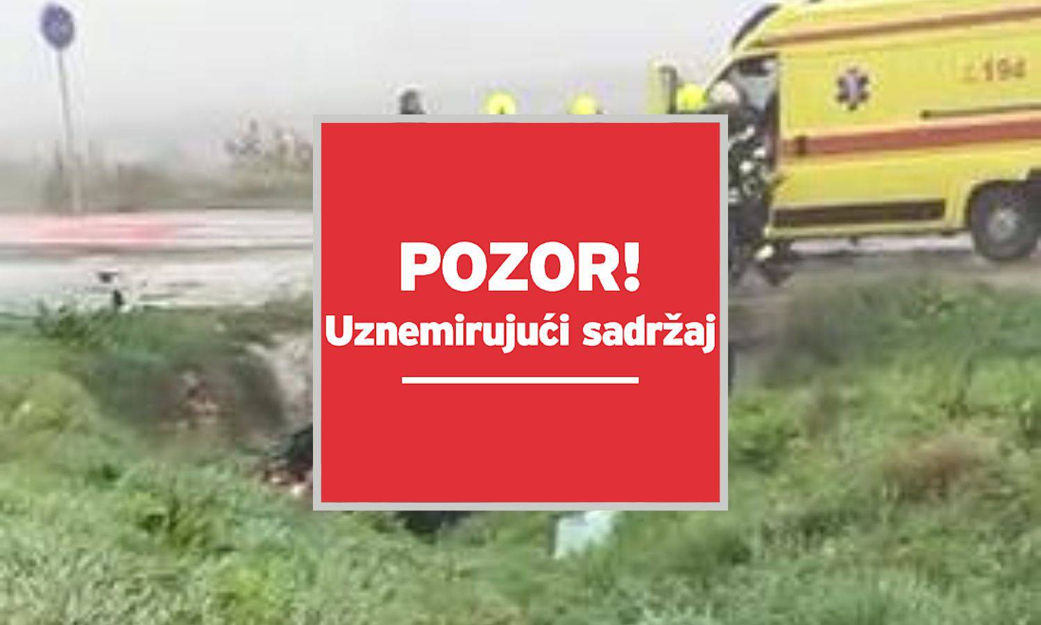 U teškom sudaru kod Zagreba poginuo čovjek: 'Ovo je strašno, izvlačili su ih iz potoka...'