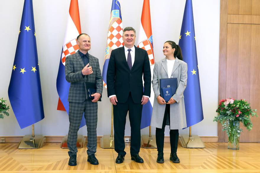 Predsjednik Zoran Milanović je odlikovao sjajnu Zrinku Ljutić