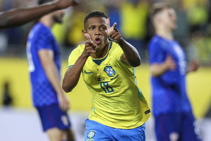 Soccer: International Mens Friendly-Croatia at Brazil