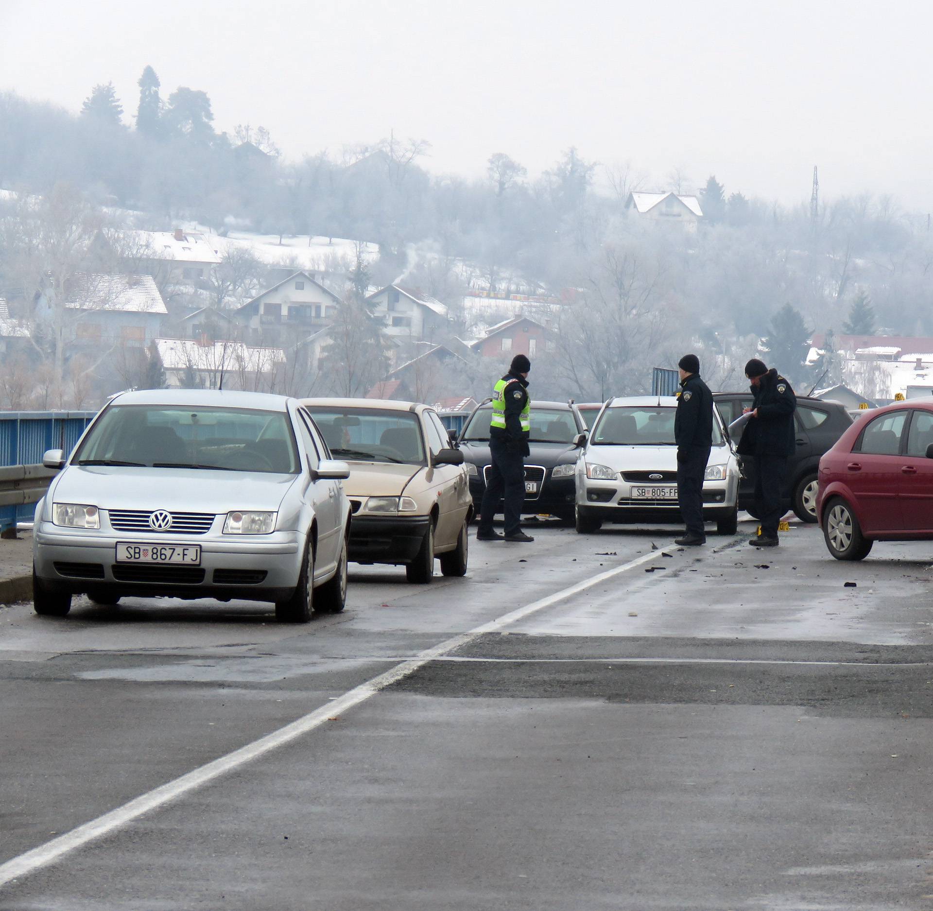 Lančani sudar čak 19 vozila: 'Solili smo, ali je puhao vjetar'