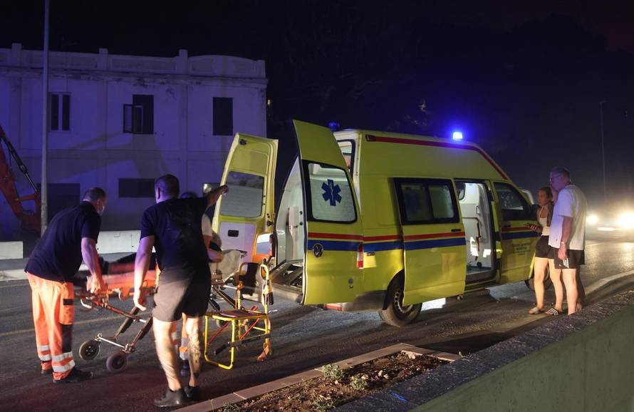 Omiš: Katastrofalna noć na požarištu kod Omiša.