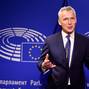 NATO Secretary-General Jens Stoltenberg holds a news conference in Brussels