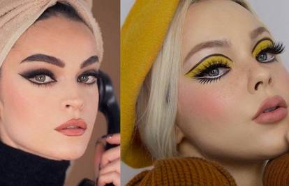 Tanka crna linija: Moćan make-up inspiriran šarenim 60-ima