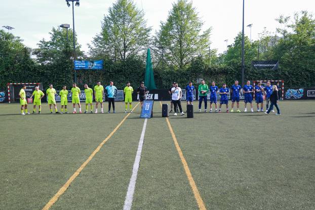 Zagreb: Revijalna utakmica legendi Dinama i hrvatske nogometne reprezentacije u čast Nikole Pokrivača