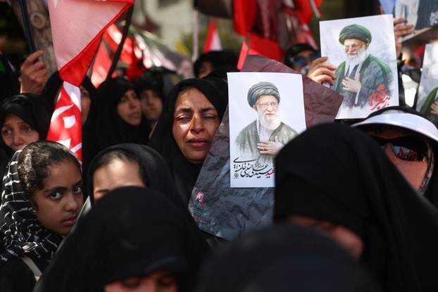 Funeral procession and burial of Iran's late Supreme Leader Ayatollah Ali Khamenei in Mashhad