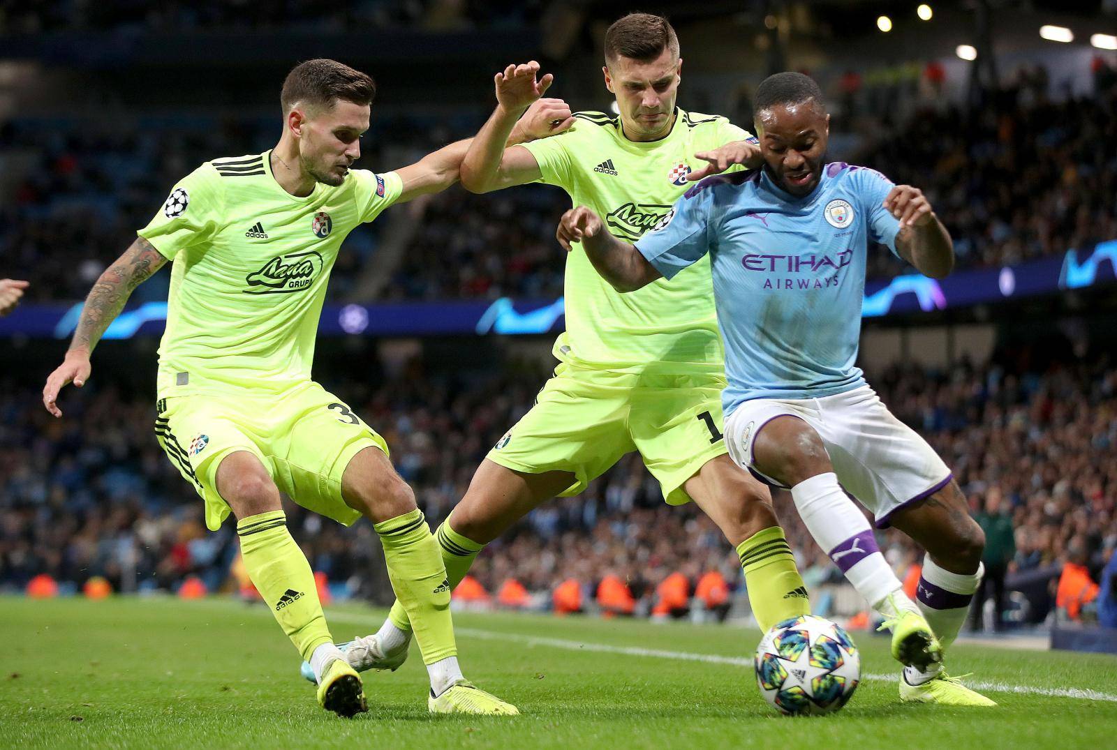 Susret 2. kola Lige prvaka između Manchester Cityja i Dinama