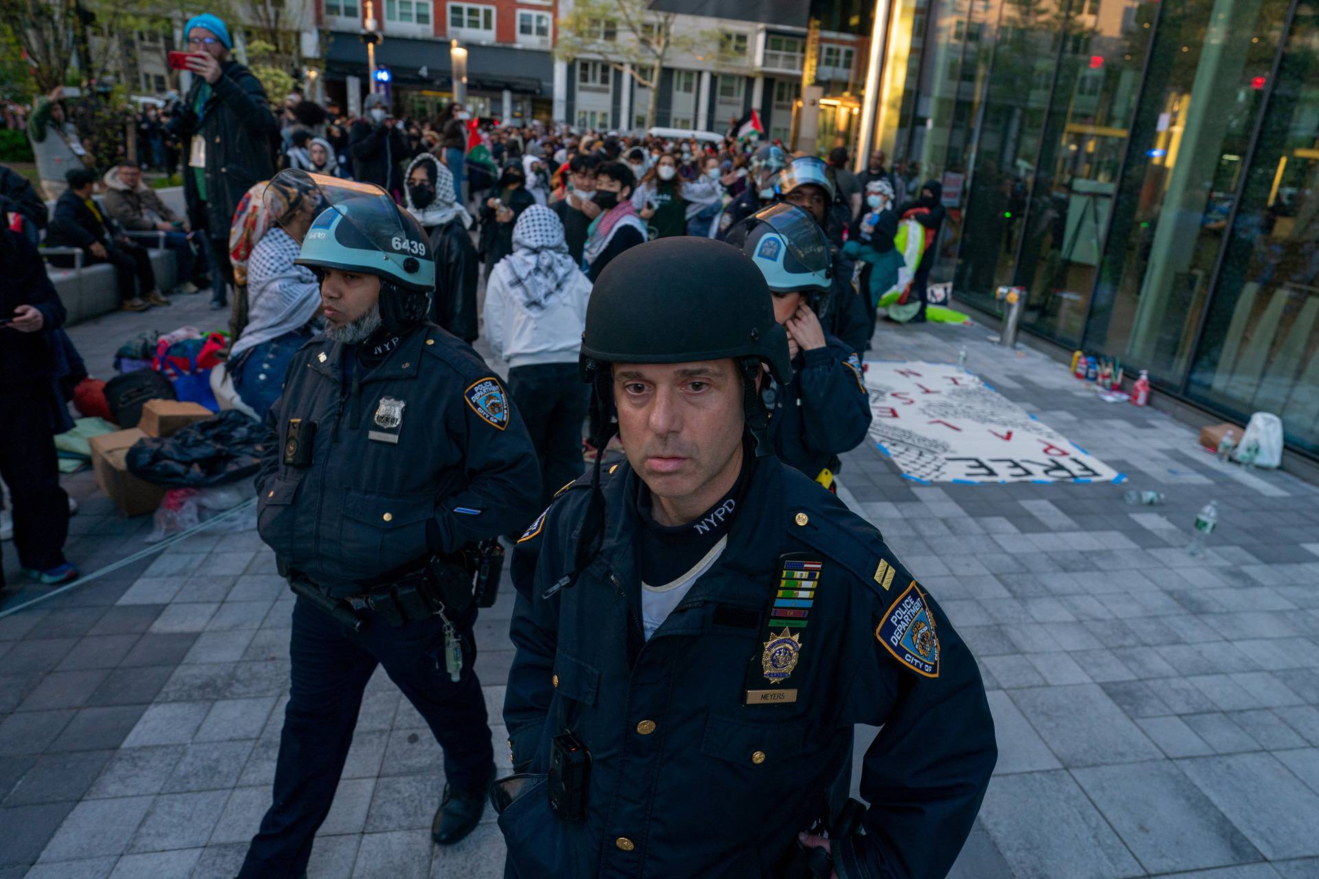 Protests continue at New York University