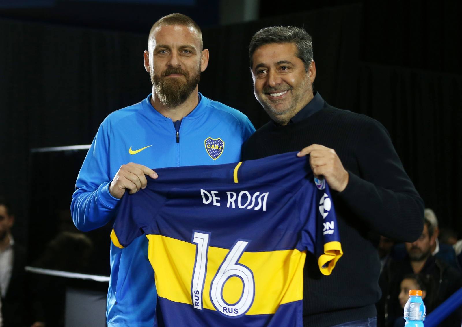 Boca Juniors presentation for new signing Daniele De Rossi