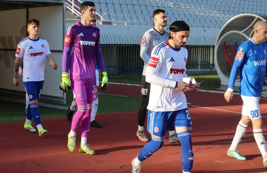 Split: Utakmica Hajduk i Široki Brijeg na Poljudu.