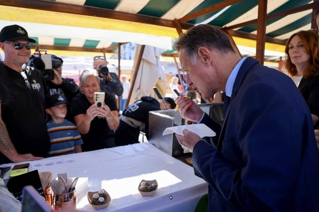 Zadar: Predsjednik Hrvatskog sabora Gordan Jandroković obišao je manifestaciju pod nazivom „Pijat na Pijaci“ 