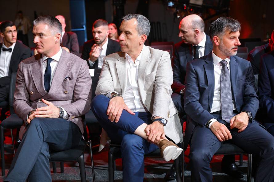 Zagreb: Ceremonija  dodjele  nagrade SuperSport Hrvatske nogometne lige
