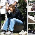 FOTO TUGA, SUZE I BOL &Scaron;ibenik prosvjeduje zbog ubojstva Luke (19): Odr&zcaron;ali 19 minuta &scaron;utnje...