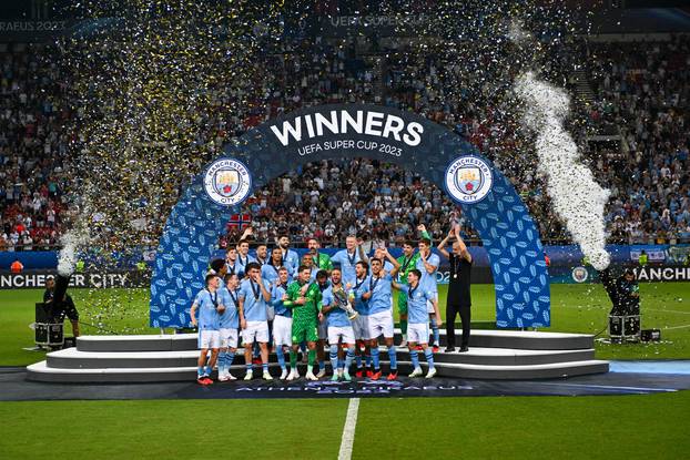 UEFA Super Cup - European Super Cup Manchester City Vs Seville