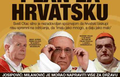 Papin tajni plan za Hrvatsku: Sprema smjene na vrhu Crkve