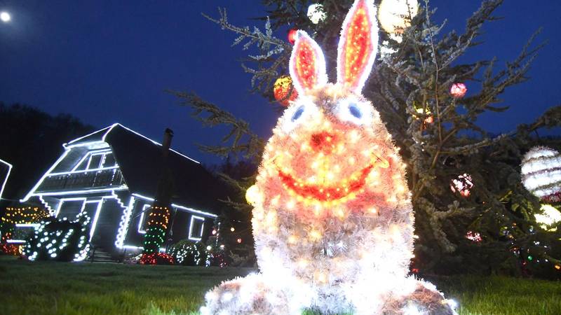 FOTO Uskrsna čarolija svjetla by Salaj: Ukrasili su imanje s preko 60.000 svjetlećih pisanica!