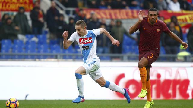 Football Soccer - AS Roma v Napoli - Italian Serie A