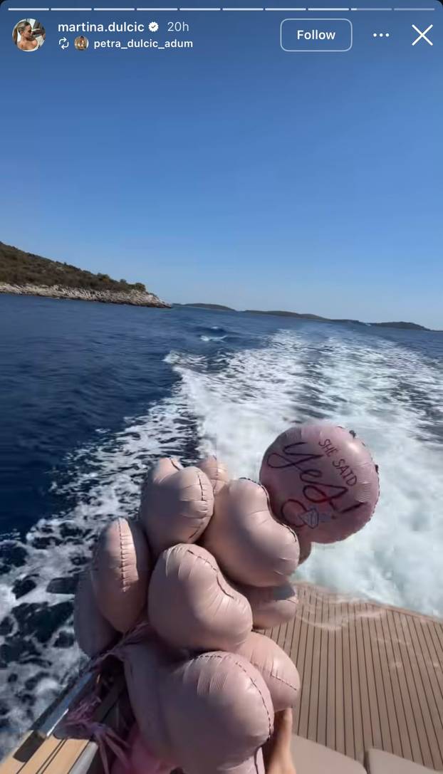 FOTO 'Splitska Barbika' imala je djevojačku na brodu, uskoro će se udati za poznatog sportaša