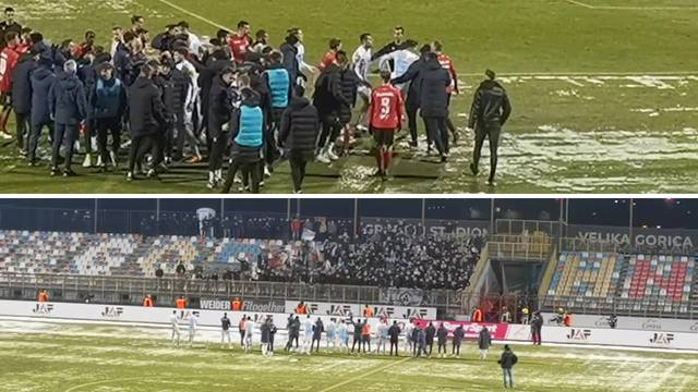 VIDEO Kaos nakon utakmice u Gorici, sudac isključio Mrzljaka! Armada pjevala ružnu pjesmu
