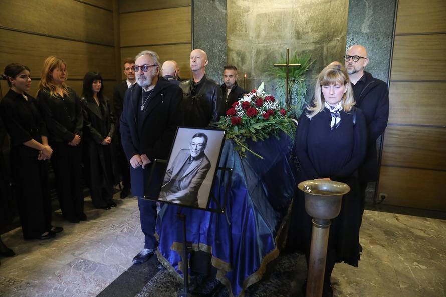 Zagreb: Posljednji ispraćaj Marinka Colnaga na Krematorija