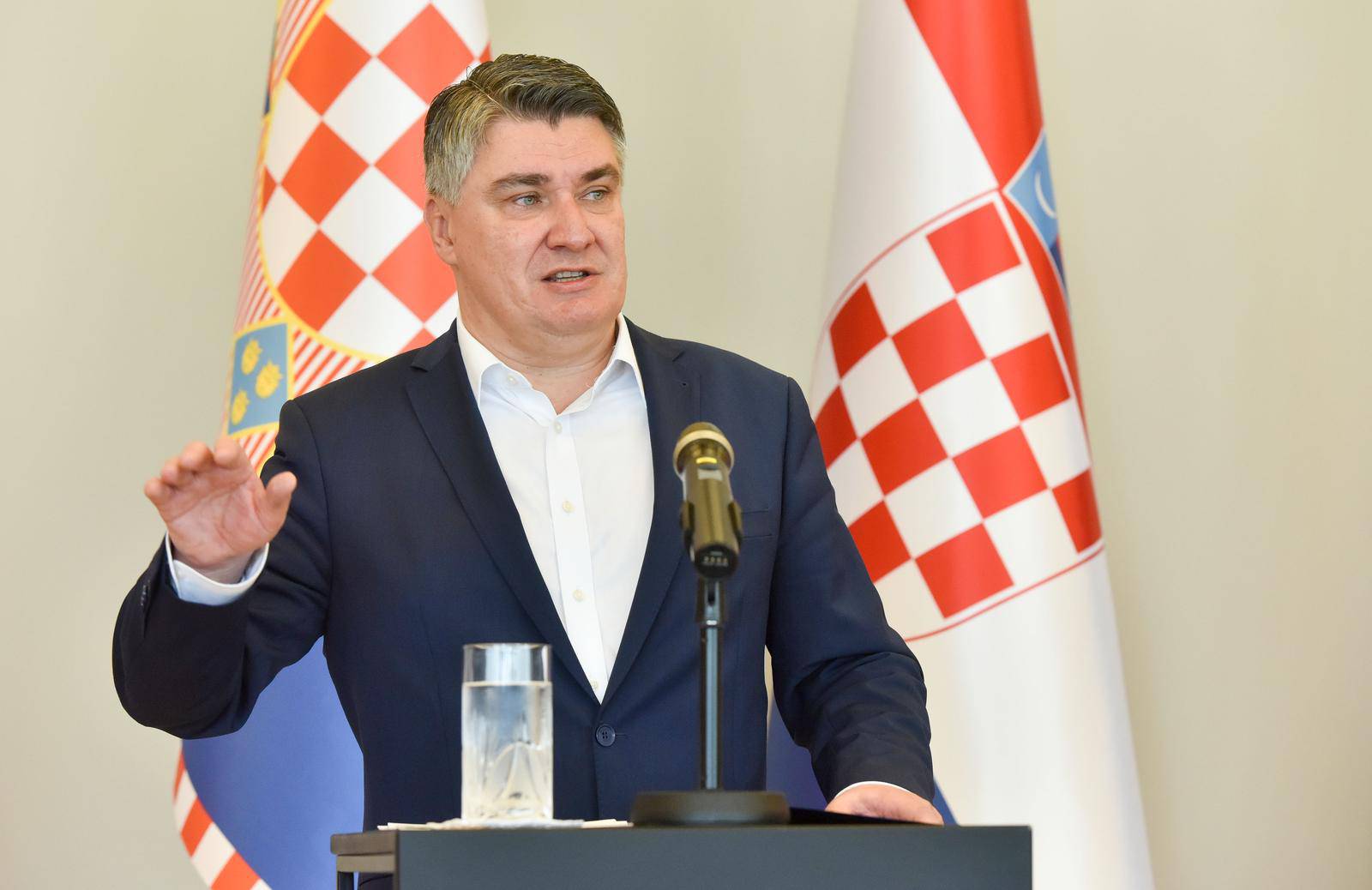 Zagreb: Predsjednik Milanović održao konferenciju za medije