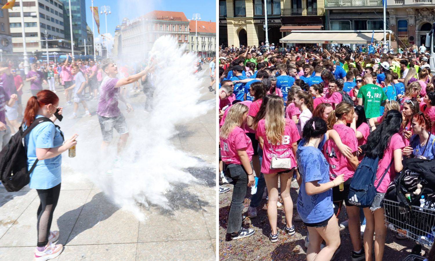 UŽIVO Ovako se slavilo u Zadru, Osijeku, Zagrebu: Jedni plesali kolo, a drugi skakali u more...