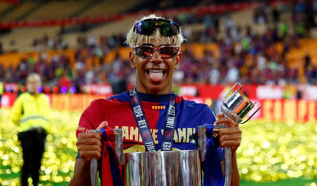 FILE PHOTO: Copa del Rey - Final - FC Barcelona v Real Madrid