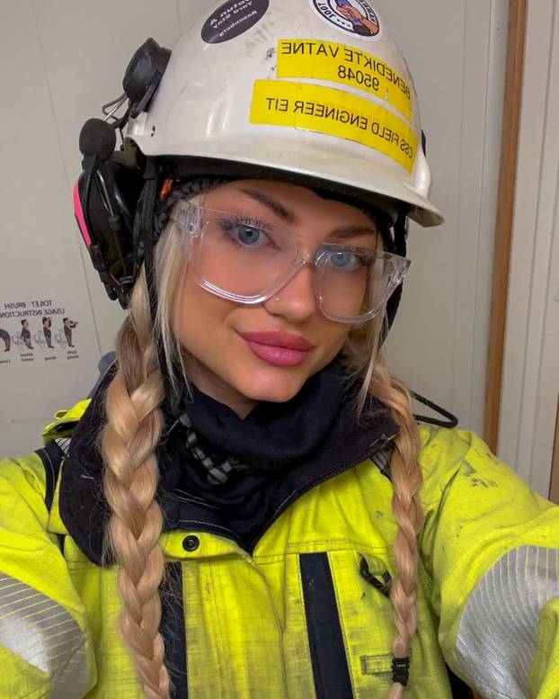 FOTO Plavokosa Skandinavka: Ljudi budu u šoku kad doznaju da radim na naftnoj platformi!