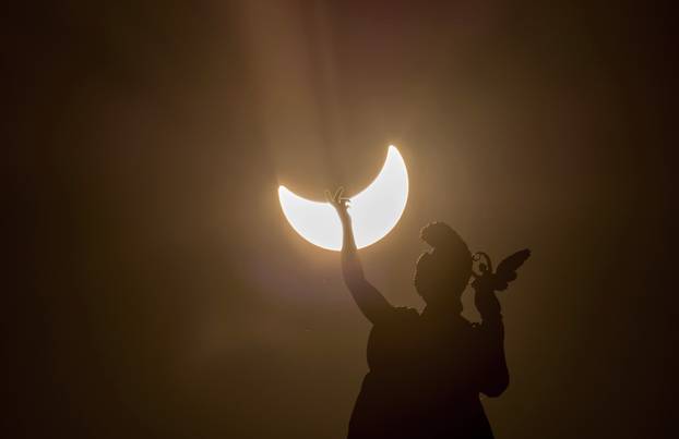 AUSTRIA-ASTRONOMY-ECLIPSE