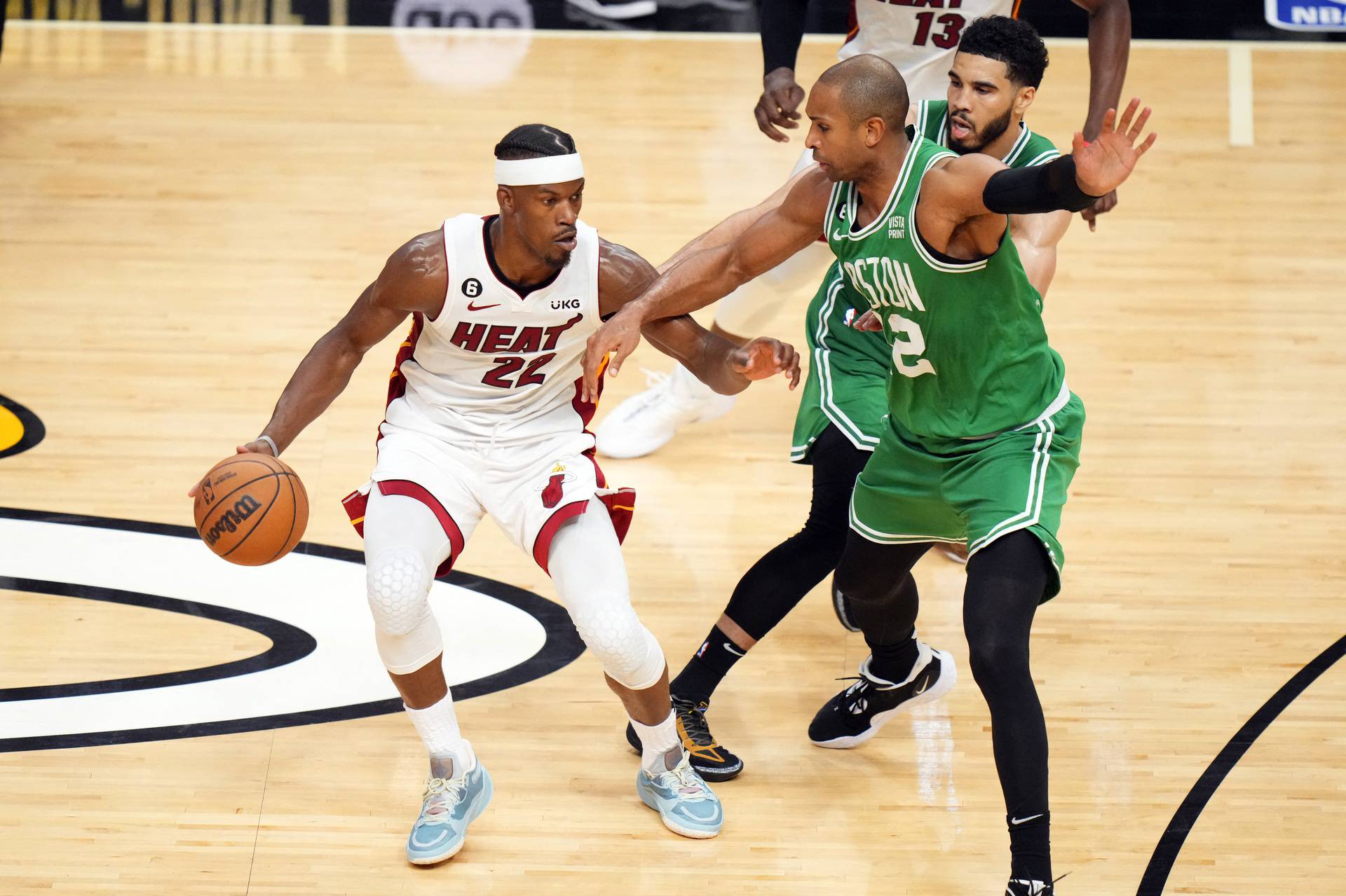 NBA: Playoffs-Boston Celtics at Miami Heat