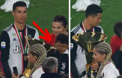 Nije pazio: Cristiano Ronaldo peharom udario sina u glavu!