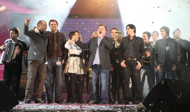 ARHIVA -  Humanitarni koncert Zvijezde Hit u zagrebačkom Domu sportova